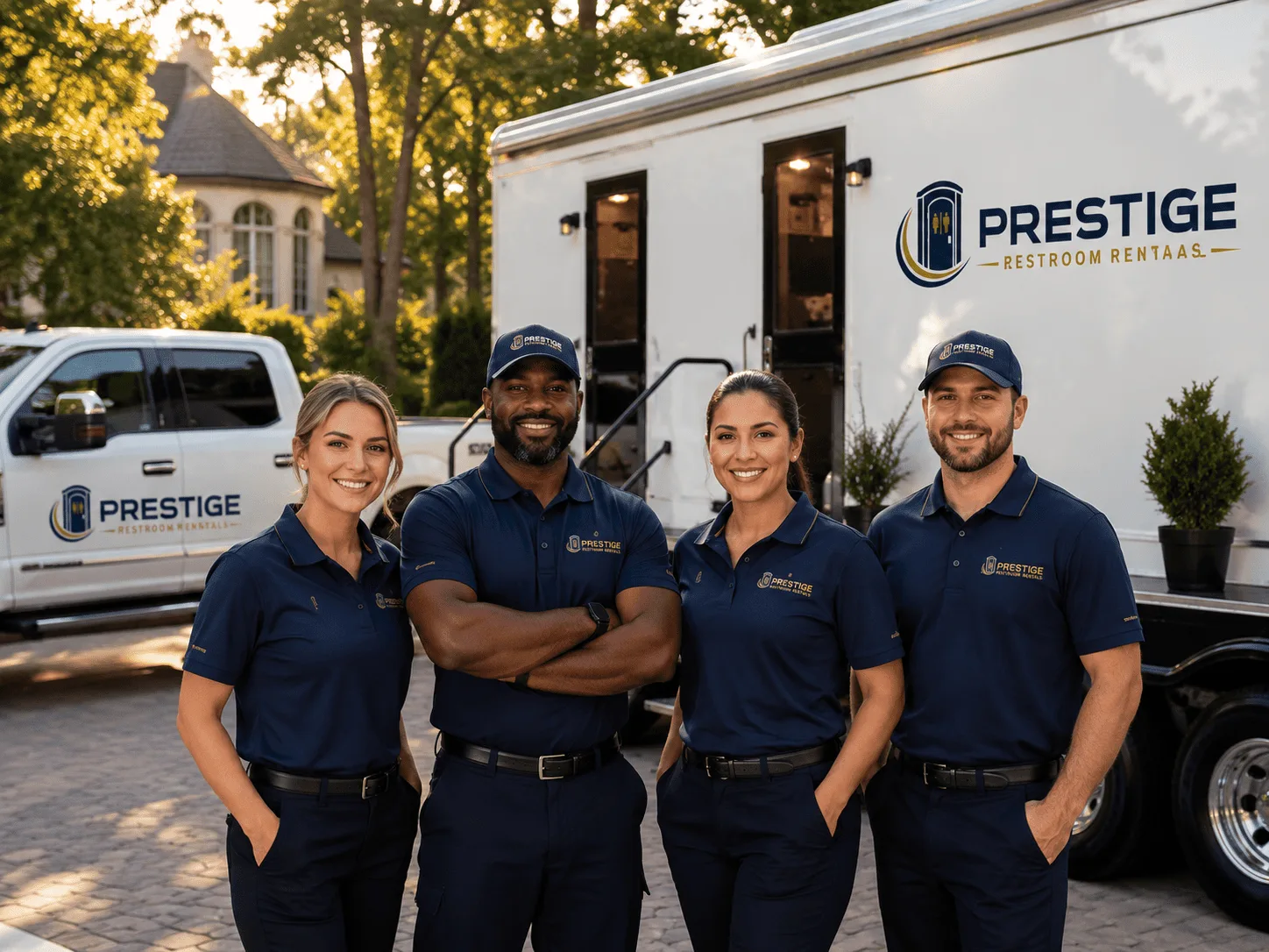 Trusted Luxury Portable Restrooms company in Eighty Eight, KY